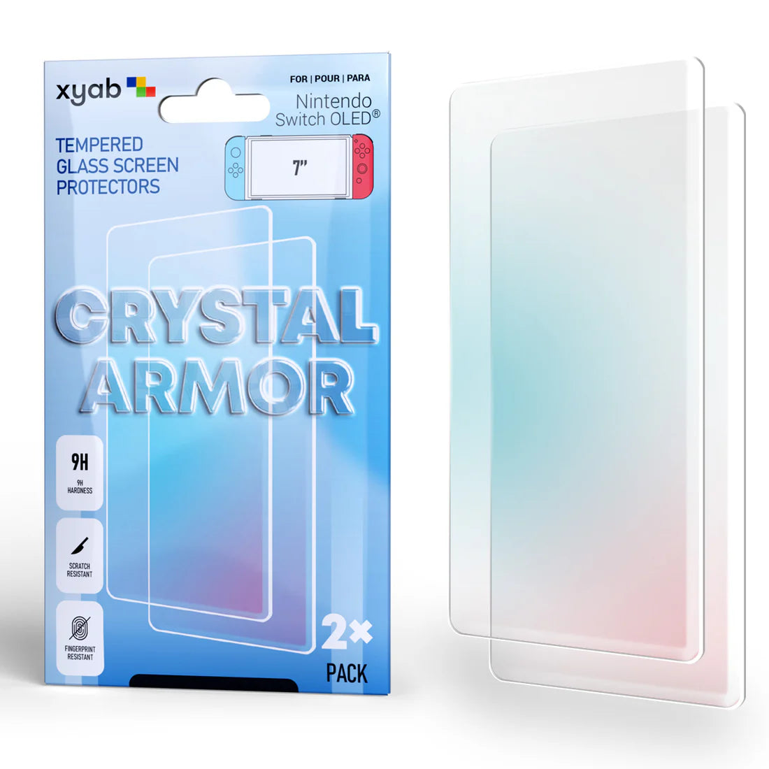 Nintendo Switch OLED Screen protector (2 Pack)