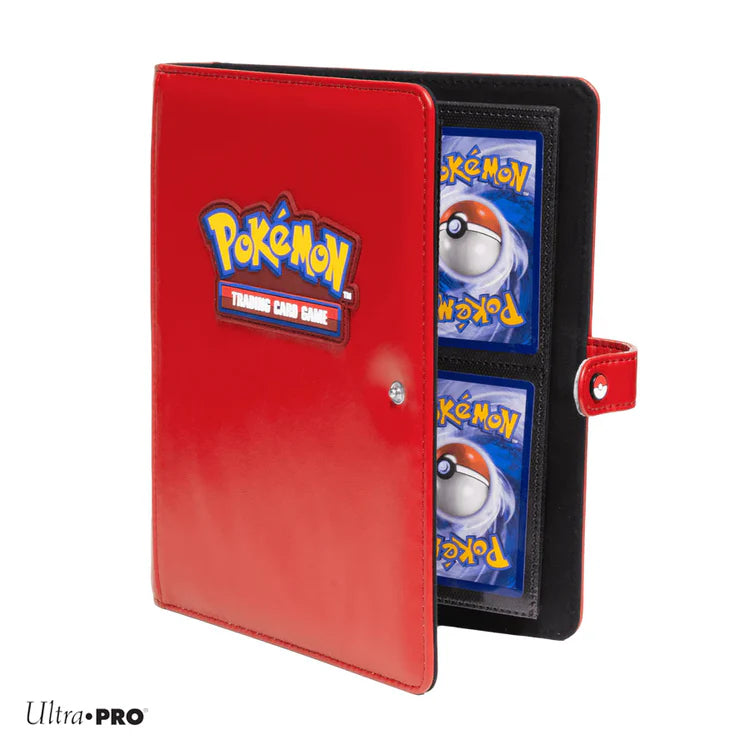 Premium Red 4 Pocket Binder
