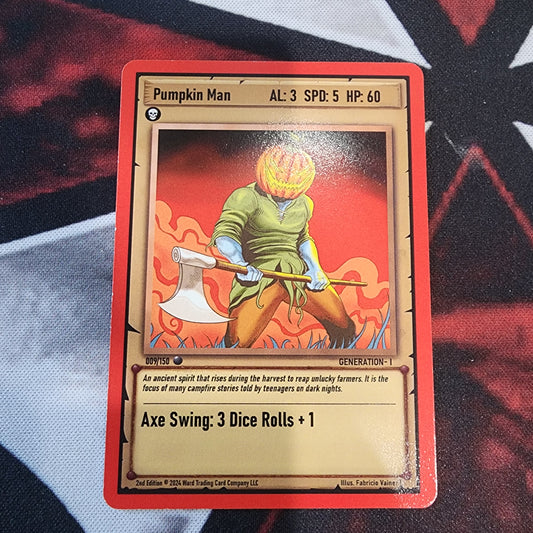 Ward Pumpkin Man 009 Gen 1 2nd Edition