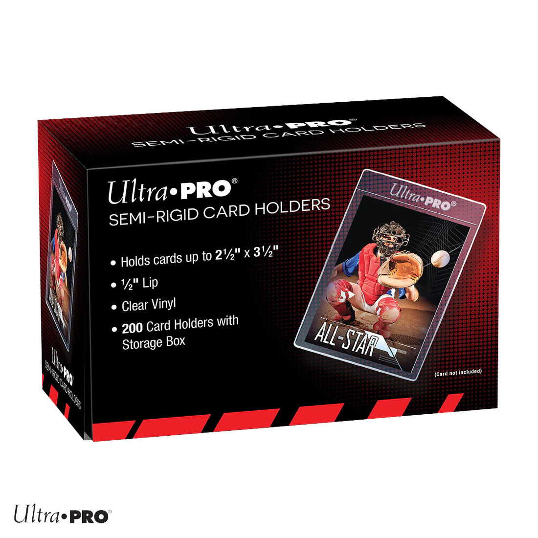 Ultra Pro Semi Rigid Card Holders 200 Count