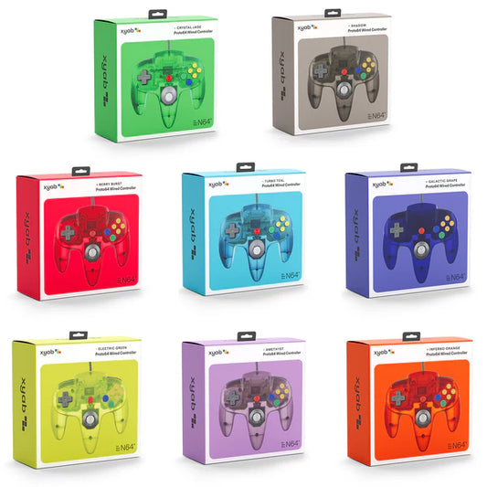 Nintendo 64 Funtastic Controller (Multiple-Colors)