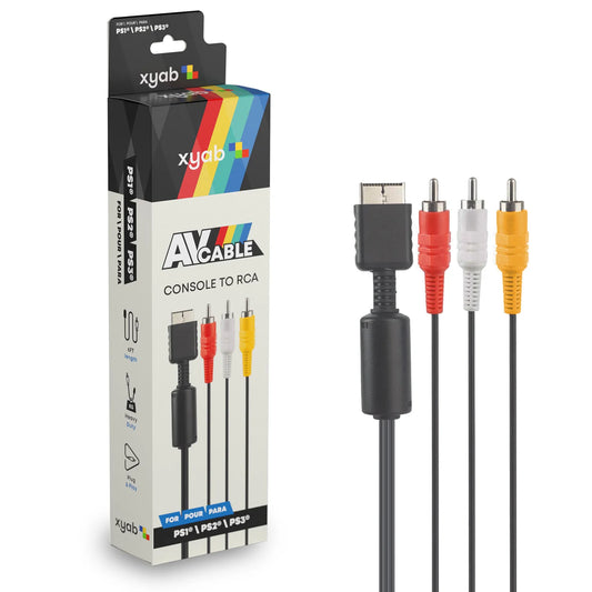 PlayStation AV Cable PS1 PS2 PS3