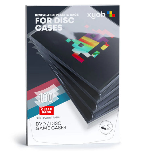 Game Disc Case Sleeves (100 Pack)