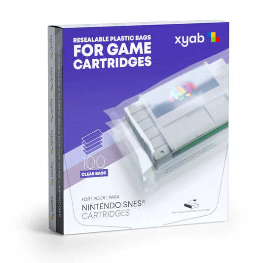 SNES Cartridge Sleeves (100 Pack)