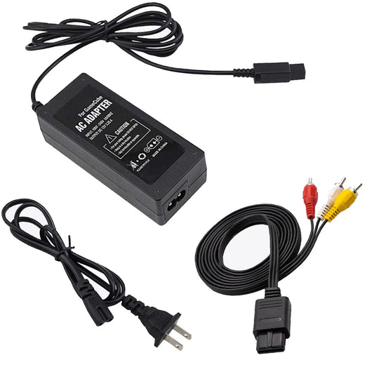 Nintendo Gamecube Power + AV